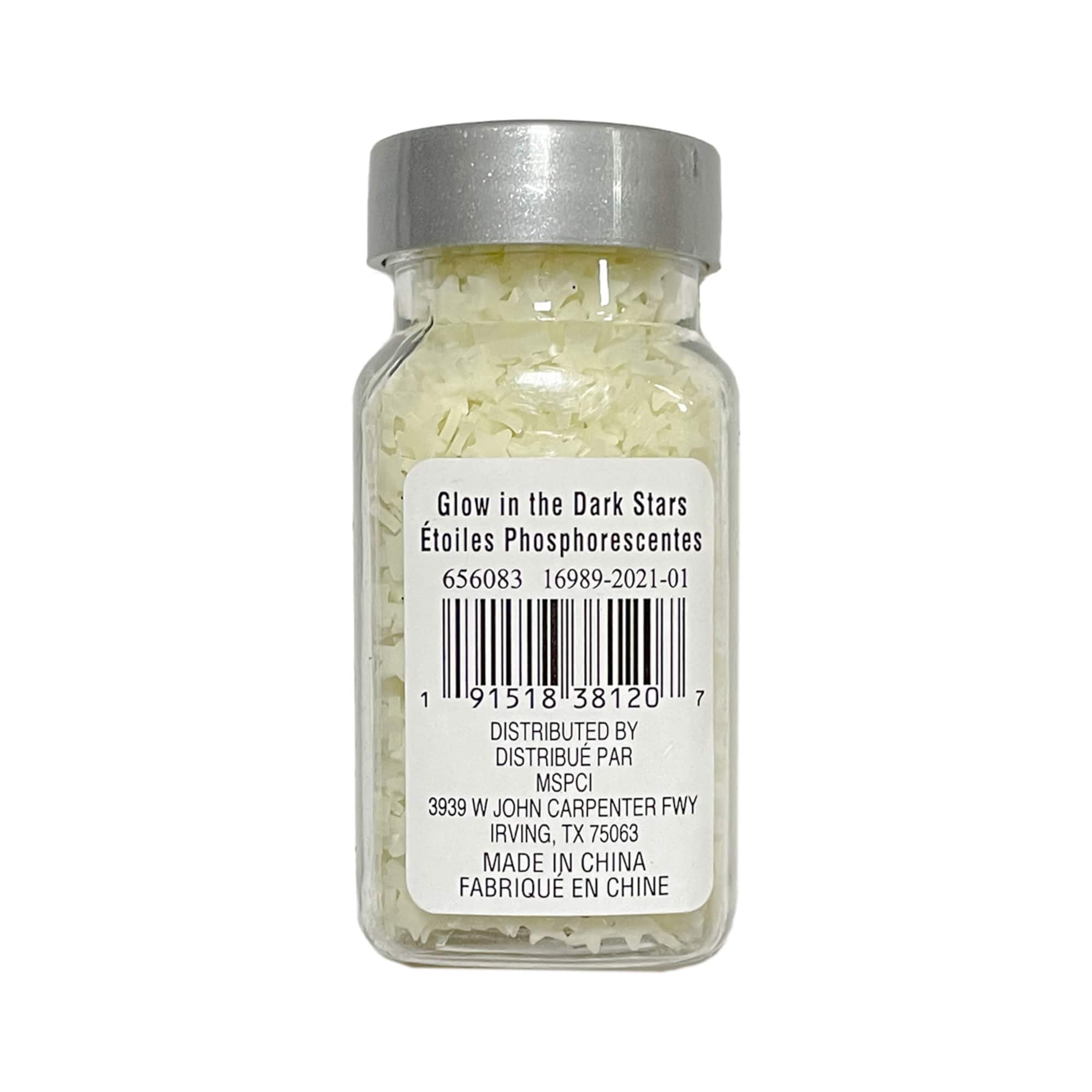 12 Pack: Glow-in-the-Dark Glitter Stars by Recollections™